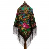 PAVLOVO POSAD RUSSIAN SHAWL 148x148 cm 58x58" 100% Wool Scarf Wrap 362-25