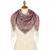 RUSSIAN PAVLOVO POSAD SHAWL 110x110cm SCARF ITALIAN 100% WOOL DRESS WRAP 1894-3