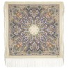 PAVLOVO POSAD RUSSIAN SHAWL 148x148 cm 58x58" 100% Wool Scarf Wrap 1757-2