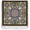 PAVLOVO POSAD RUSSIAN SHAWL 148x148 cm 58x58" 100% Wool Scarf Wrap 1798-16