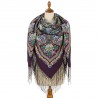PAVLOVO POSAD RUSSIAN SHAWL 148x148 cm 58x58" 100% Wool Scarf Wrap 1914-15