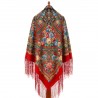 PAVLOVO POSAD RUSSIAN SHAWL 148x148 cm 58x58" 100% Wool Scarf Wrap 1914-5