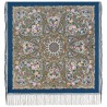 PAVLOVO POSAD RUSSIAN SHAWL 148x148 cm 58x58" 100% Wool Scarf Wrap 1914-3