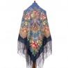 PAVLOVO POSAD RUSSIAN SHAWL 148x148 cm 58x58" 100% Wool Scarf Wrap 1028-14