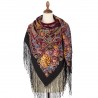 PAVLOVO POSAD RUSSIAN SHAWL 148x148 cm 58x58" 100% Wool Scarf Wrap 372-20