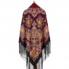 PAVLOVO POSAD RUSSIAN SHAWL 148x148 cm 58x58" 100% Wool Scarf Wrap 372-20