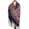 PAVLOVO POSAD RUSSIAN SHAWL 148x148 cm 58x58" 100% Wool Scarf Wrap 563-14