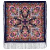 PAVLOVO POSAD RUSSIAN SHAWL 148x148 cm 58x58" 100% Wool Scarf Wrap 563-14