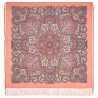 PAVLOVO POSAD RUSSIAN SHAWL 125x125 cm 49x49" 100% Wool Scarf Wrap Silk Fringe 1921-3