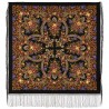 PAVLOVO POSAD RUSSIAN SHAWL 148x148 cm 58x58" 100% Wool Scarf Wrap 563-19