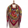 PAVLOVO POSAD RUSSIAN SHAWL 148x148 cm 58x58" 100% Wool Scarf Wrap 707-6