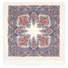 PAVLOVO POSAD RUSSIAN SHAWL 125x125 cm 49x49" 100% Wool Scarf Wrap 1720-4