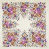 AUTHENTIC PAVLOVO POSAD SHAWL RUSSIAN SCARF 100% WOOL KERCHIEF 89x89 cm 1599-2