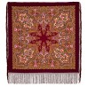 PAVLOVO POSAD RUSSIAN SHAWL 148x148 cm 58x58" 100% Wool Scarf Wrap 1230-7