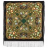 PAVLOVO POSAD RUSSIAN SHAWL 148x148 cm 58x58" 100% Wool Scarf Wrap 1025-18