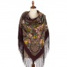 PAVLOVO POSAD RUSSIAN SHAWL 148x148 cm 58x58" 100% Wool Scarf Wrap 947-16