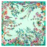 PAVLOVO POSAD SHAWL RUSSIAN 100% COTTON SCARF DRESS WRAP 115x115 cm 10602-11