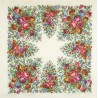 AUTHENTIC PAVLOVO POSAD SHAWL RUSSIAN SCARF 100% WOOL KERCHIEF 89x89 cm 1599-1