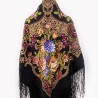 PAVLOVO POSAD RUSSIAN SHAWL 148x148 cm 58x58" 100% Wool Scarf Wrap 920-18