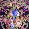 PAVLOVO POSAD RUSSIAN SHAWL 148x148 cm 58x58" 100% Wool Scarf Wrap 920-18