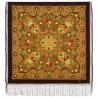 PAVLOVO POSAD RUSSIAN SHAWL 148x148 cm 58x58" 100% Wool Scarf Wrap 1369-26