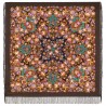 PAVLOVO POSAD RUSSIAN SHAWL 146x146 cm 57x57" 100% Wool Scarf Wrap Silk Fringe 1951-16