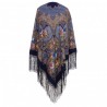 PAVLOVO POSAD RUSSIAN SHAWL 148x148 cm 58x58" 100% Wool Scarf Wrap 920-14