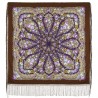 PAVLOVO POSAD RUSSIAN SHAWL 148x148 cm 58x58" 100% Wool Scarf Wrap 1744-17