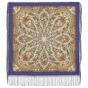 PAVLOVO POSAD RUSSIAN SHAWL 148x148 cm 58x58" 100% Wool Scarf Wrap 1744-1