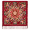 PAVLOVO POSAD RUSSIAN SHAWL 148x148 cm 58x58" 100% Wool Scarf Wrap 362-6