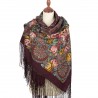 PAVLOVO POSAD RUSSIAN SHAWL 148x148 cm 58x58" 100% Wool Scarf Wrap 947-17