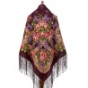 PAVLOVO POSAD RUSSIAN SHAWL 148x148 cm 58x58" 100% Wool Scarf Wrap 983-7