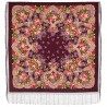 PAVLOVO POSAD RUSSIAN SHAWL 148x148 cm 58x58" 100% Wool Scarf Wrap 983-7