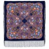 PAVLOVO POSAD RUSSIAN SHAWL 148x148 cm 58x58" 100% Wool Scarf Wrap 1025-14