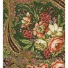 PAVLOVO POSAD RUSSIAN SHAWL 148x148 cm 58x58" 100% Wool Scarf Wrap 1122-10