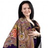 PAVLOVO POSAD RUSSIAN SHAWL 148x148 cm 58x58" 100% Wool Scarf Wrap 1370-14