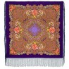 PAVLOVO POSAD RUSSIAN SHAWL 148x148 cm 58x58" 100% Wool Scarf Wrap 1370-14