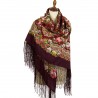 PAVLOVO POSAD RUSSIAN SHAWL 148x148 cm 58x58" 100% Wool Scarf Wrap 1744-7