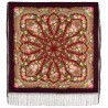 PAVLOVO POSAD RUSSIAN SHAWL 148x148 cm 58x58" 100% Wool Scarf Wrap 1744-7
