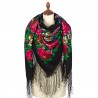PAVLOVO POSAD RUSSIAN SHAWL 148x148 cm 58x58" 100% Wool Scarf Wrap 235-18