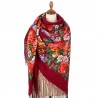 PAVLOVO POSAD RUSSIAN SHAWL 148x148 cm 58x58" 100% Wool Scarf Wrap 235-6