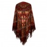 PAVLOVO POSAD RUSSIAN SHAWL 146x146 cm 57x57" 100% Wool Scarf Wrap Woolen Fringe 1536-17