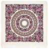 PAVLOVO POSAD RUSSIAN SHAWL 146x146 cm 57x57" 100% Wool Scarf Wrap Woolen Fringe 353-0a