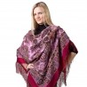 PAVLOVO POSAD RUSSIAN SHAWL 125x125 cm 49x49" 100% Wool Scarf Wrap 1344-6