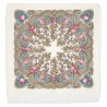 PAVLOVO POSAD RUSSIAN SHAWL 125x125 cm 49x49" 100% Wool Scarf Wrap 1428-3