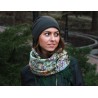 PAVLOVO POSAD RUSSIAN SHAWL 89x89 cm 35x35" 100% Wool Scarf Silk Fringe Wrap 1453-9a