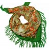 AUTHENTIC PAVLOVO POSAD SHAWL RUSSIAN SCARF 100% WOOL KERCHIEF 89x89 cm 1387-9
