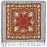 AUTHENTIC PAVLOVO POSAD SHAWL RUSSIAN SCARF 100% WOOL KERCHIEF 89x89 cm 1579-2