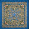 AUTHENTIC PAVLOVO POSAD SHAWL RUSSIAN SCARF 100% WOOL KERCHIEF 89x89 cm 1622-13