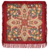 AUTHENTIC PAVLOVO POSAD SHAWL RUSSIAN SCARF 100% WOOL KERCHIEF 89x89 cm 1687-6